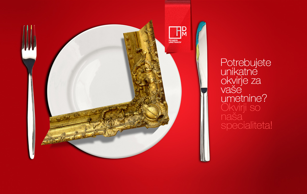 grafično oblikovanje oglasa za spleno stran in oglaševanje