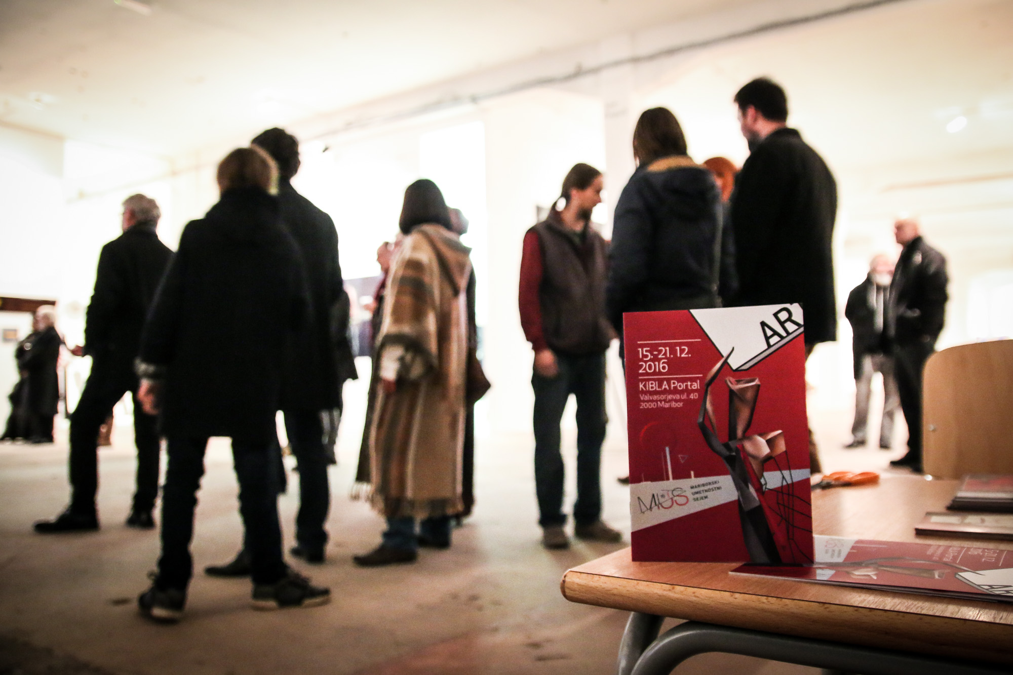 grafično oblikovanje zloženke MUS